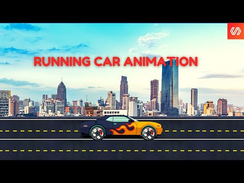 Create Moving Car Animation Html CSS ( Source Code)
