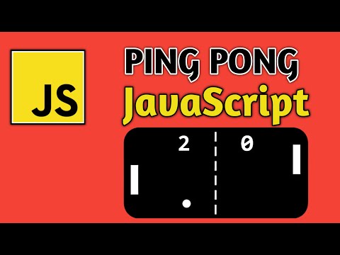 Create Ping Pong Game Using JAVASCRIPT (Source Code)