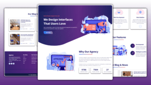 A Step-by-Step Guide to Creating a Stunning Agency Website with HTML, CSS, and JavaScript