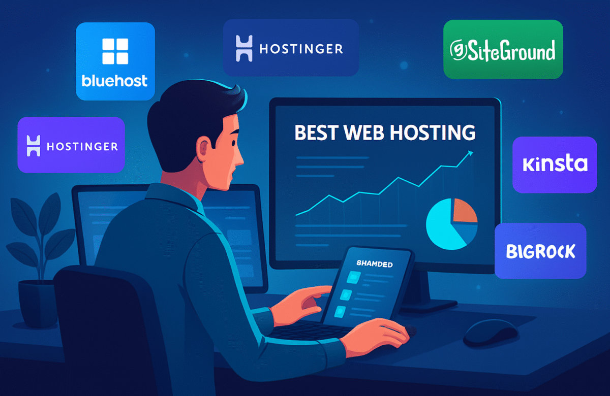 Best Web Hosting Services for Small Businesses in 2025 (India & Global)
