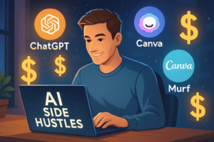 Best AI Side Hustles in 2025 for Beginners in the USA (No Experience Needed)