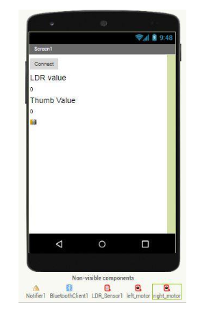 screen layout