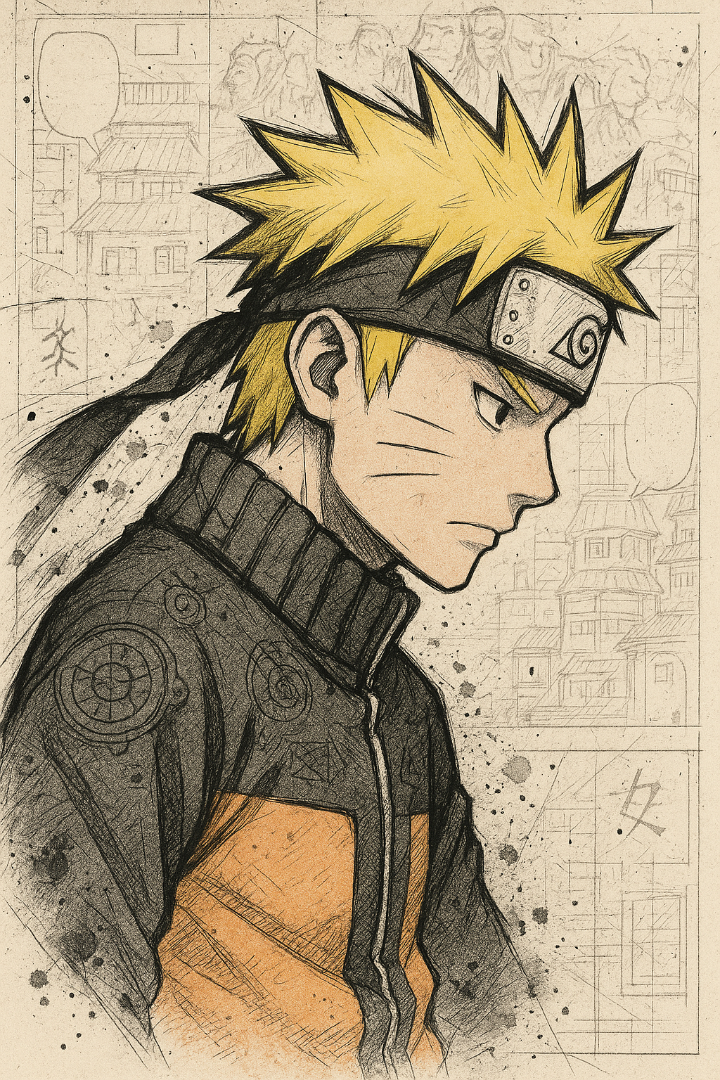 Naruto’s Manga
