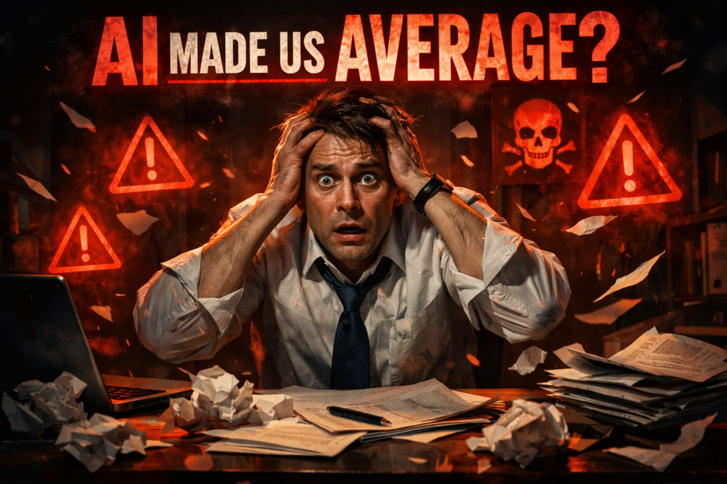 AI is making smart people average