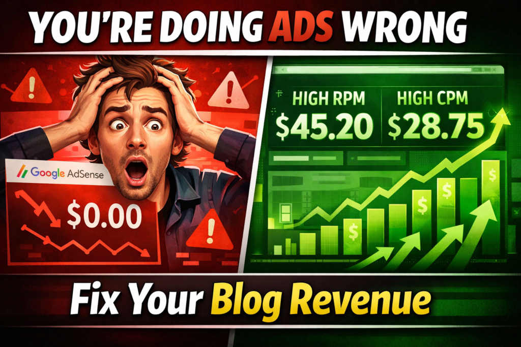 maximize ad revenue from web development blog