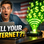 Earn Money Online by Selling Your Internet