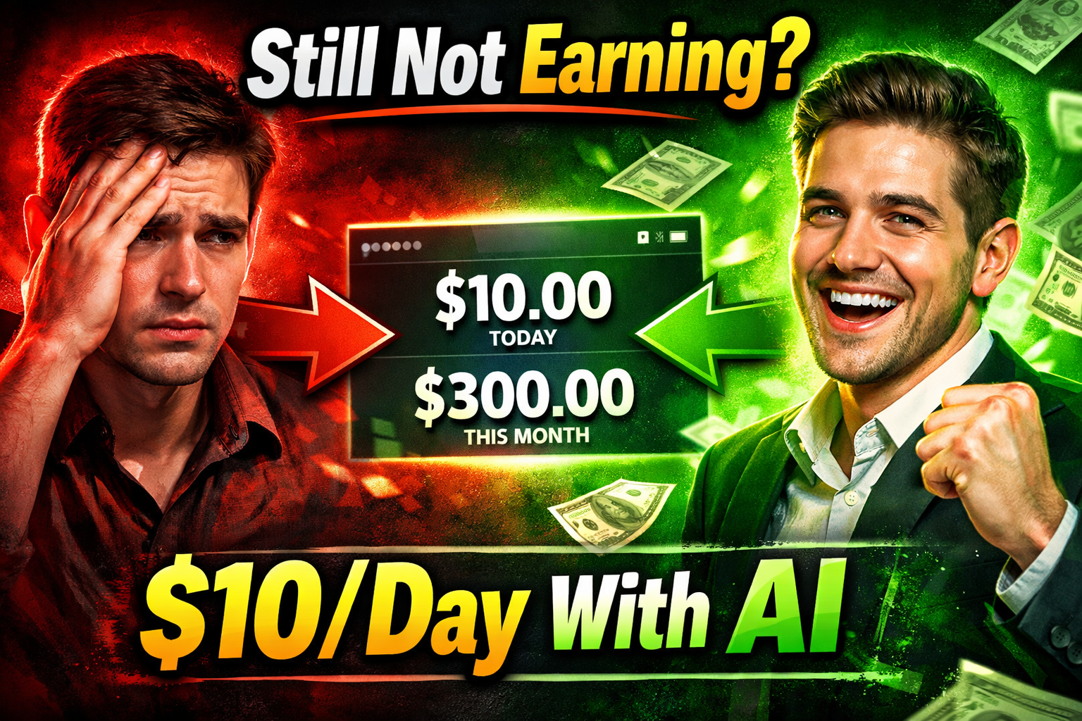 earn money online $10 a day with ai